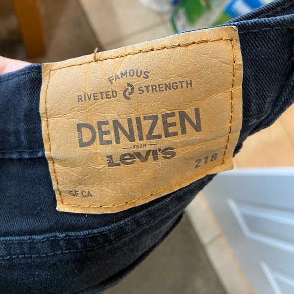 Men’s Denizen 218 Black Jeans 36x30 - Picture 4 of 6